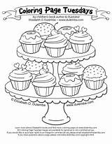 Coloring Pages Cupcakes Cupcake Adults Cup Printable Cake Cakes Adult Kids Print Warhol Tier Sheets Cute Color Colour Clipart Various sketch template