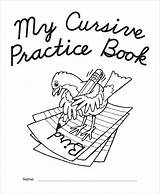 Cursive Book Practice Teachercreated Own sketch template