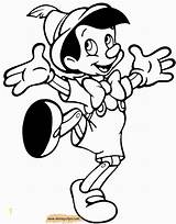 Coloring Pages Clips Disney Pinocchio Divyajanani sketch template