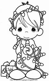 Coloring Pages Christmas Precious Moments Printable Angel Characters Disney Print Angels Color Cute Xmas Lights Clipart Sheets Printables Kids Colouring sketch template