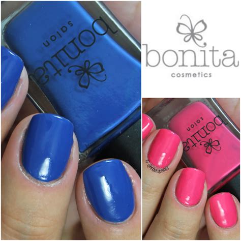 magically polished nail art blog bonita cosmetics salon swatches