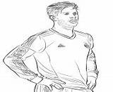 Pages Cup Coloring Ramos Fifa Football Sergio sketch template