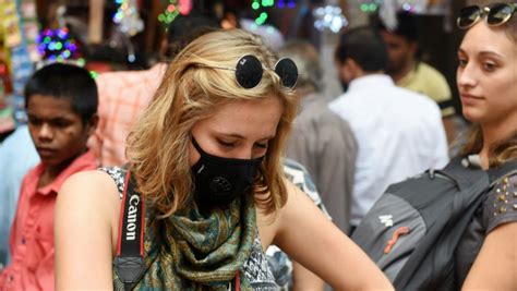 foreign tourists skipping delhi  air quality fears  weather channel