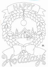 Coloring Christmas Pages sketch template