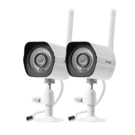 zmodo p full hd outdoor wireless security camera system  pack