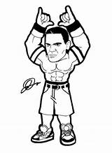 Wwe Coloring Pages Printable Books sketch template