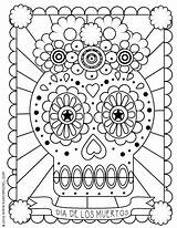 Calavera Coloring Pages Getcolorings Awesome Colorings sketch template