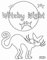 Halloween Coloring Sheets Pages Printable Cat Creepy Cute Spider Homemadegiftguru sketch template