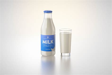 milk glass bottle ml packaging  model   screw cap
