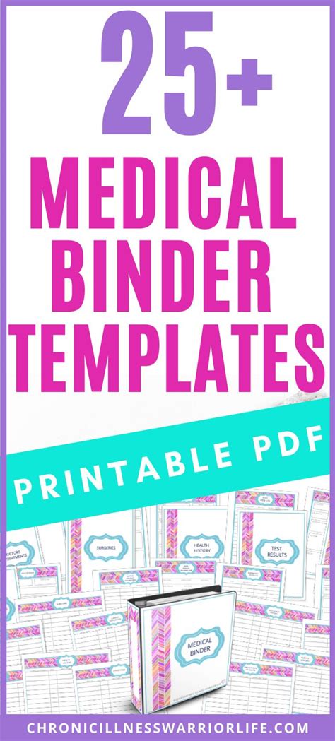 fill   blank medical binder templates printable pdfs