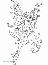 Winx Club Pages Coloring Bloomix Bloom Getcolorings sketch template
