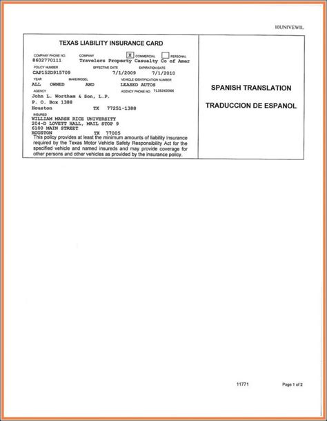 auto insurance id card template template  resume examples rgdvynkmq