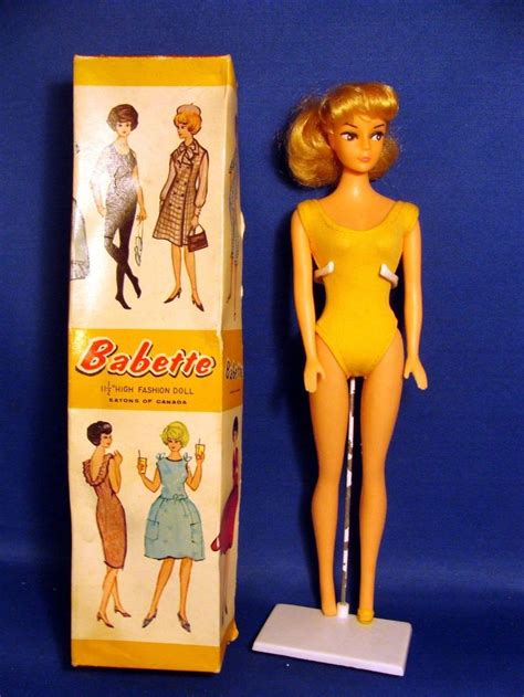Vintage Babette Barbie Clone Doll In Orig Box Eatons Canada Ebay