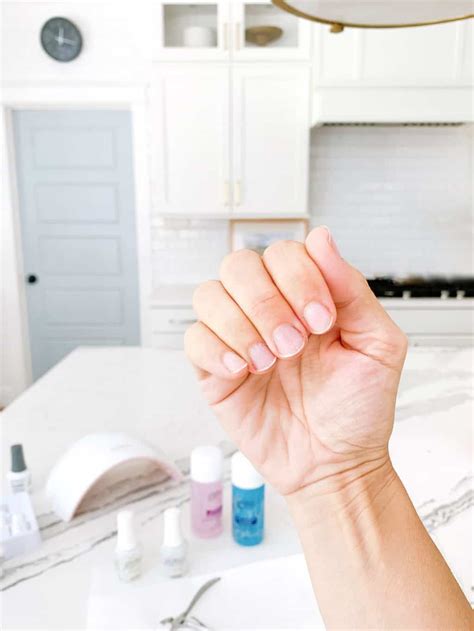 40 minutes to gel nails at home a beginner s tutorial chrissy marie blog
