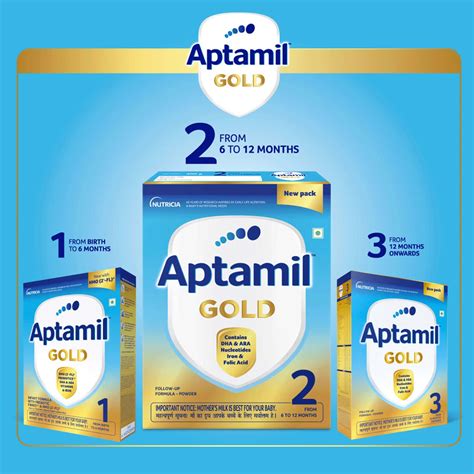 Buy Aptamil Gold 2 Follow Up Infant Formula Powder After 6 Months