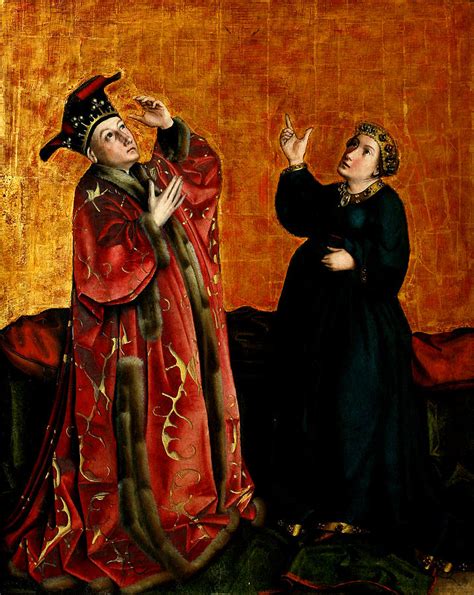 Emperor Augustus And The Sybil Of Tibur Painting By Konrad Witz