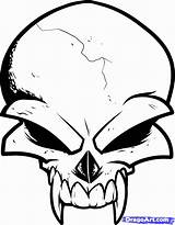 Trace Cool Skull Tattoo Draw Popular Coloring sketch template