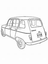 Renault Colouring Coloringpage Ca Pages Colour Check Category Car sketch template