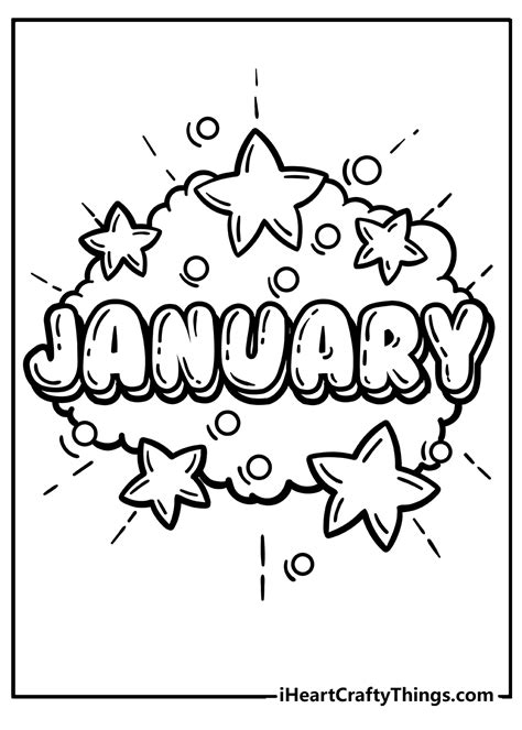 collections cute january coloring pages  hd coloring pages