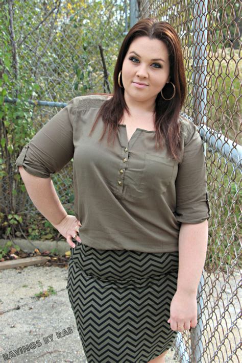 Plus Size Ootd Military Inspired Sarah Rae Vargas