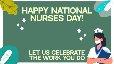 national nurses day greeting card background  eps illustrator jpg photoshop png portable