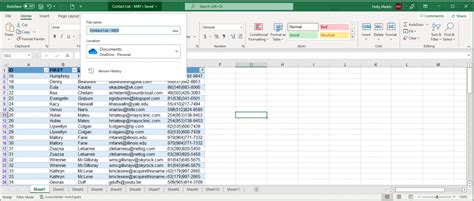 sheet view  excel