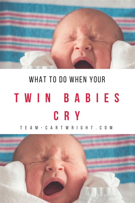 twin babies crying    time