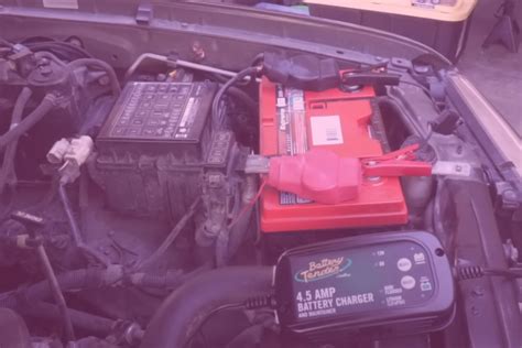 battery tender flashing redgreenyelloworange lights vehiclechef
