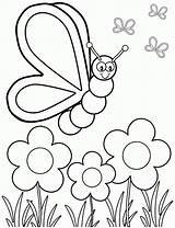 Coloring Kindergarten Pages Spring Printable Popular sketch template