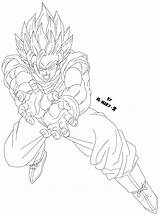 Goku Ssj2 Drawing Lineart Body Maky El Draw Deviantart Drawings Pages Paintingvalley Anime Getdrawings Favourites Add sketch template