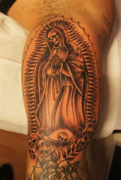 tattoo art death tattoos portrayals   santa muerte