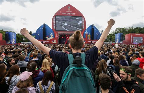 world cup 2018 kicks off with a spark at the fifa fan fest 2018