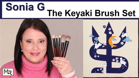 Sonia G Holiday Keyaki Brush Set Review And Demo On Over 50 Mature Skin