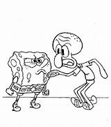 Coloring Pages Spongebob Nickelodeon Bob Characters Print Karate Printable Cliparts Coloringhome Colouring Sponge Squidward Kids Library Clipart Patrick Popular Drawing sketch template