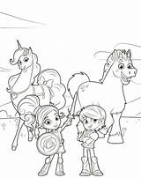 Nella Princess Coloring Knight Pages Clod Trinket Kids Garret Printable Scribblefun Princesa Colorir Ridder Prinses Disney Print Fun Princesas Horse sketch template