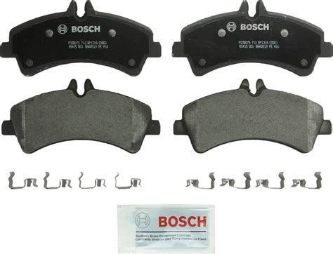 amazonfr bosch bp quietcast premium semi metallic disc brake pad set  select dodge