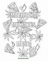 Munchies sketch template
