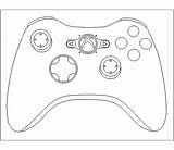 Xbox Controller Game Template Cake Coloring 360 Drawing Pages Printable Templates Games Playstation Birthday Cakes Party Photobucket Gaming Google Sheets sketch template
