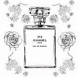 Chanel Perfume Coco Illustration Coloring Illustrations Thompson Natasha Pages Sketch Fashion Bottle Sketchite N5 Thesecret Teaparty Sketches Template Drawing Book sketch template
