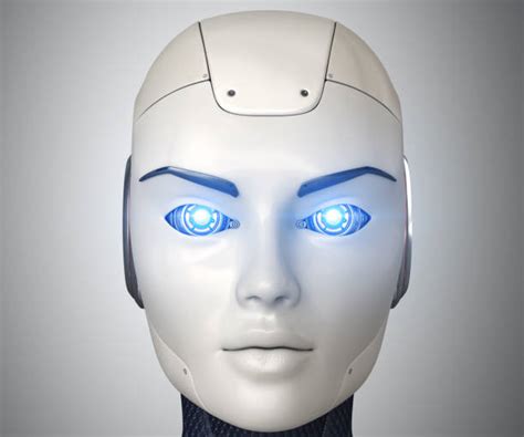 robot face stock  pictures royalty  images istock