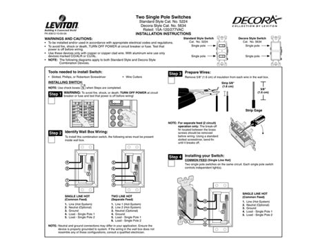 leviton switch outlet combination wiring diagram search