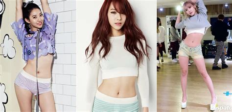 these female k pop idols are bellybutton beauties