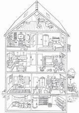 Thinglink Grundschule Englisch Ausmalen Inglese Didattiche Dollhouse Ausdrucken Englischunterricht Parti Häuser Ideen Adulte Primaria Innen Ausmalbild Remix Playmobil Spazi Cuartos sketch template