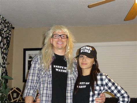 wayne and garth couples costumes easy couples costume