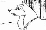 Coloring Balto Dog Wecoloringpage Pages sketch template