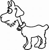 Bode Colorir Goat Ziege Cabra Colorat Bodes Cu Imprimir Animale Gloeckchen Cabras Goats Planse Capim Comendo Capra Mirata Copilul Divertir sketch template