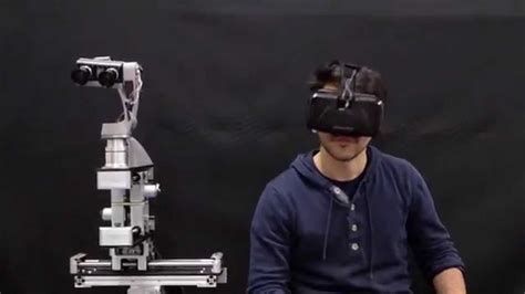 Virtual Reality Technology With Robot Youtube
