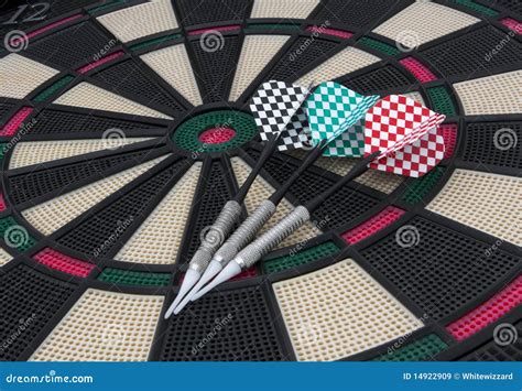 darts board stock image image  numbers bull target