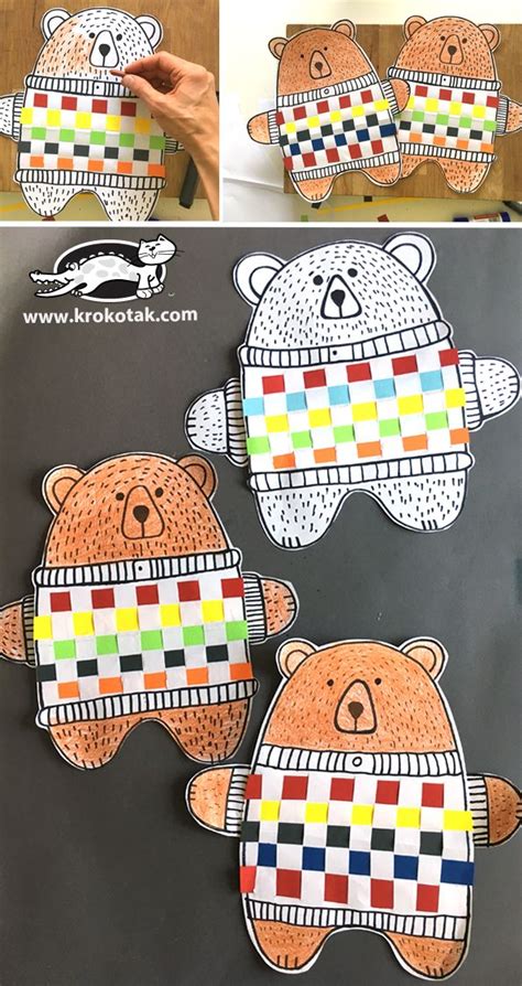 krokotak bear craft bear crafts preschool storytime crafts bear