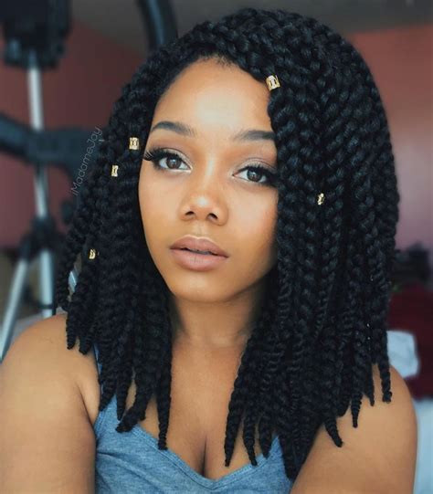 Medium Box Braids Hairstyles